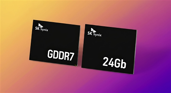 单颗3GB 48GHz超高频率！SK海力士宣布顶级GDDR7显存​